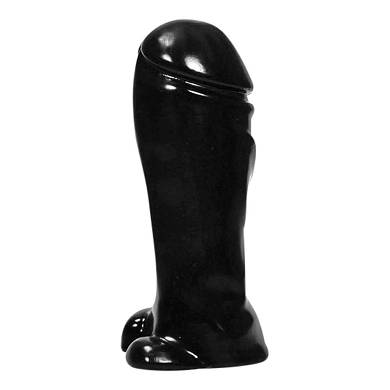 ALL BLACK 48 ?BREITER DILDO