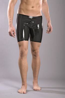 Radlerhose mit Frontreiverschluss