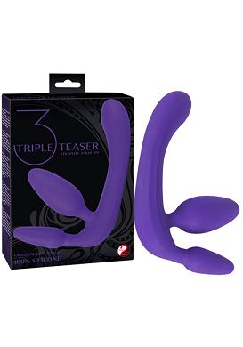 Tripple Teaser Silikon lila