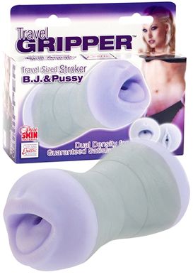 Masturbator Travel Gripper B.J. & Pussy