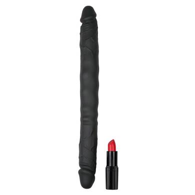 EasyToys Dildo mit zwei Enden in Schwarz