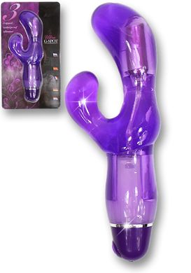 18 x 3 cm Vibrator Purple G-Spot