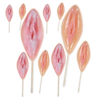 Vagina Lollys 10 Stck - Muschi Lutscher - fr den Junggesellenabschied