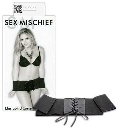 Elastbind Corset - Stretch-Taillengurt mit Stretch-Fesseln