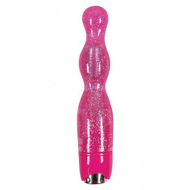 "Starlight Libra" Vibrator - 19,5 x 4 cm - in Pink