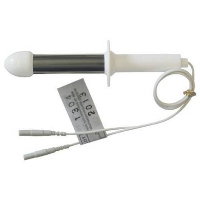 Analsonde STIM-PRO 19. Für EMS - TENS - Reizstrom - Geräte mit 2mm-Stecker-Ansch