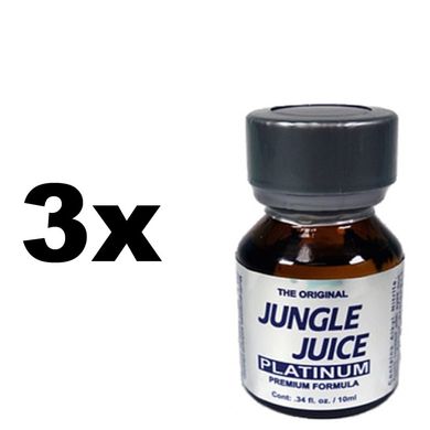 3 xJungle Juice Platinum 10ml