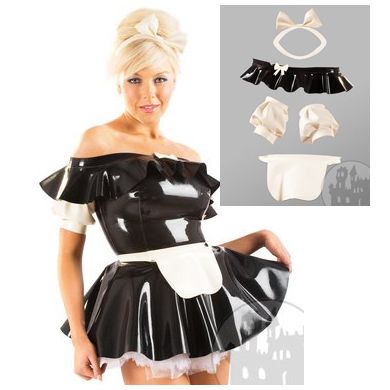 Latex Maids Dress Accessoires