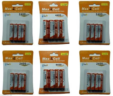 4 - 20 x Aufladbare Akku Accu Batterie 4400 mAh AA R06 1.2V Mignon AAA Micro R03