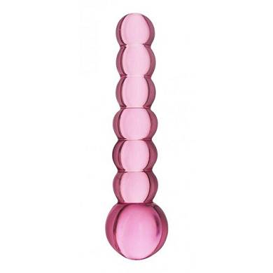 Aum Glassdrop Glserner Dildo - Rosa