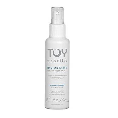 TOYsterile Hygiene Spray - 200ml Sprühflasche - Zur einfachen Desinfektion von Liebes