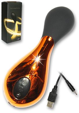 17 cm Exclamation Rechargable Aufliegevibrator