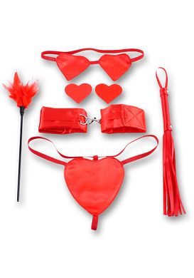 Fetish Fantasy - Sweetheart Bondage Kit red