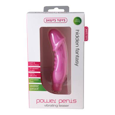 Power Penis Vibrator - Pink