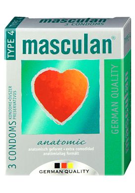 Masculan Kondome Typ4 - anatomic 3 Stk.