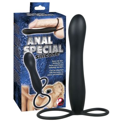 Analdildo mit Penisring