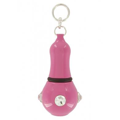 Anhnger "Plug" - 2,5 cm - in Pink