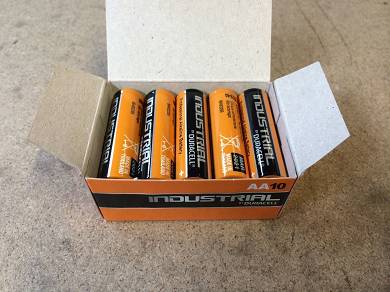 10 x Procell Industrial Duracell Mignon AA MN 1500 LR 06 Batterie lose