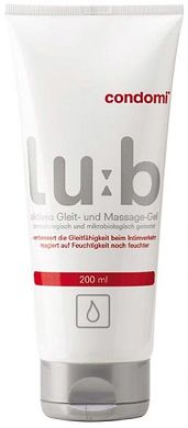 Condomi Lu:b Gleitgel 200 ml Tube