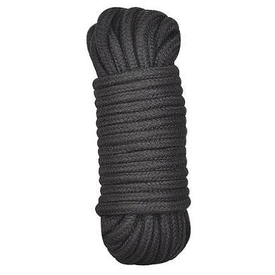Bondage Seil weich im Griff - Schwarz 10ml