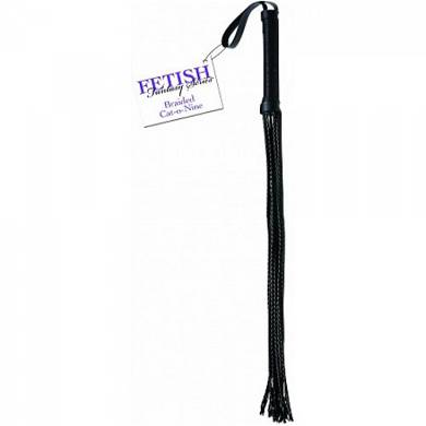 Fetish Fantasy - Braided Cat-O-Nine - 71 cm - in Schwarz