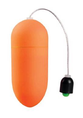 Shots Toys Vibrator-Ei mit 10 Geschwindigkeitsstufen. orange. 1 Stück