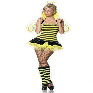 Queen Bomble Bee - Kostm Set 4TLG.