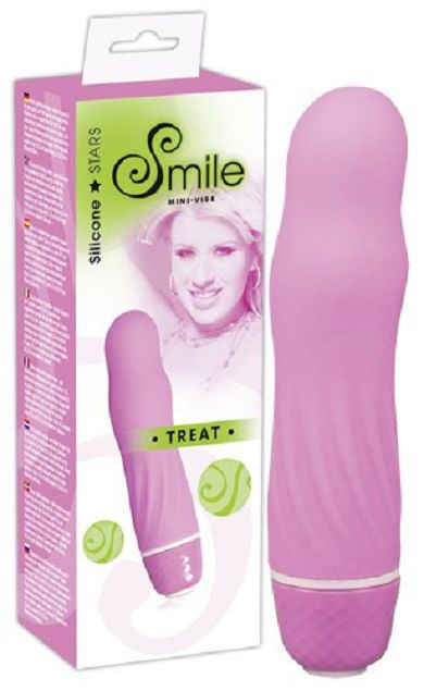 Smile Treat Minivibrator 12,5 cm pink