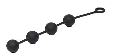 TITUS Silikon Analkette grsse S