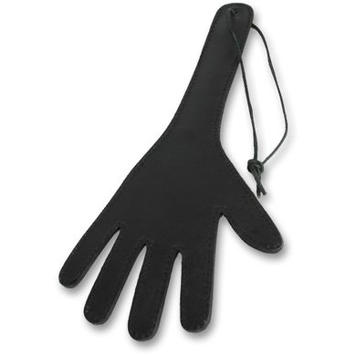 HardcoreDeLuxe - Leather Paddle Hand black 38 cm
