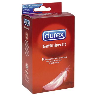 Kondome Durex gefhlsecht 18er
