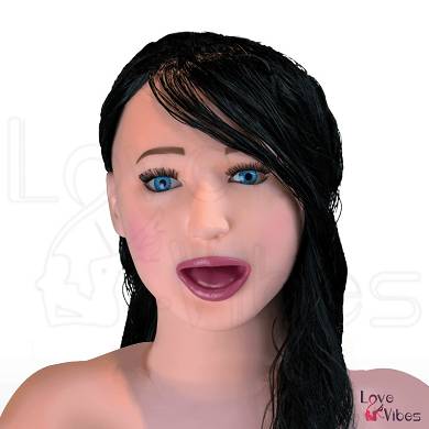Realistische Blowjob-Liebespuppe 100% Latex