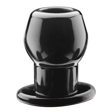 MisterB hohler Analplug M schwarz 7,3 x 5,1 cm