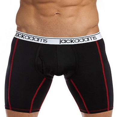 jackadams Air Jock Trunk Underwear Black/Red