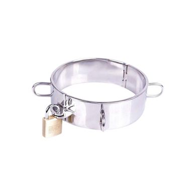 Halsband aus Metall mit Schloss