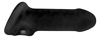 Perfect Fit Brand Fat Boy Cock Sheath Extender Thin Standard 14 cm - black. 1er Pack (1 x