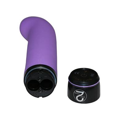 G-Punkt Vibrator aus Silikon in Violett