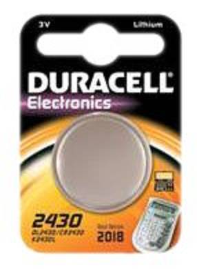 Duracell Batterie Elektronik 2430 Lithiumknopfzelle (CR2430) 3.0V 1St