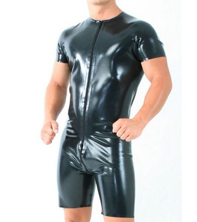 Latex Herren Shortanzug Basic