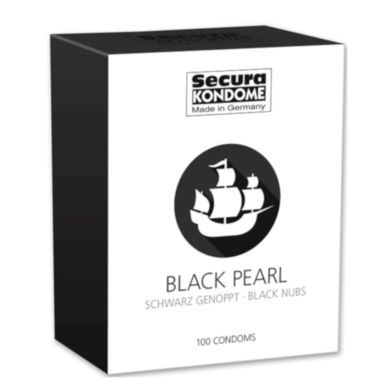 Black Pearl genoppte Kondome 100 Stk.