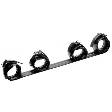 STRICT - Deluxe Rigid Spreader Bar - Spreizstange mit Hand-Fuß-Fesseln