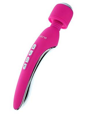 Nalone Electro Implus Magic Wand Massagegerät mit 2 Motoren. Kabelloser Akkubetrieb
