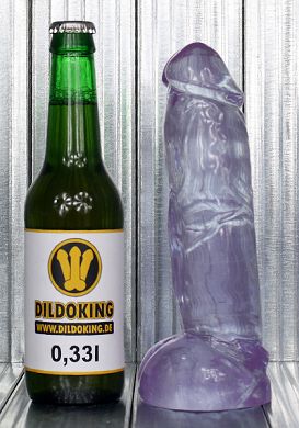 22 x 5,5 cm Dildo Crystal Matthew purple