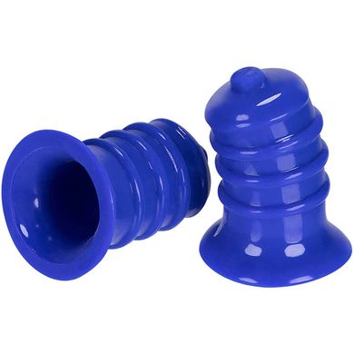 Hnkyjunk Elong Nipple Suckers 2x- cobalt