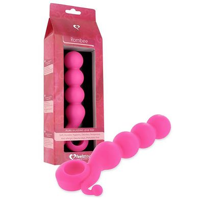 Feelz Toys - Rombee Dildo mit stimulierender Kugelform Analdildo aus 100% medizinischem Si