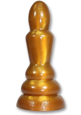 15,5 x 3,5 - 6 cm Canadian Ultimate Butt Plug gold