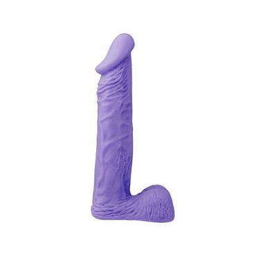 X-Skin 9 PVC Dong - Purple 1 Stück