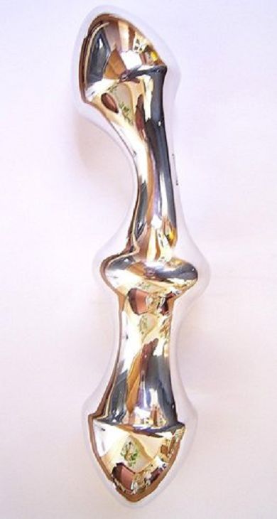 Dildo Sesso Diavolo - massives Aluminium - hochglanzpoliert