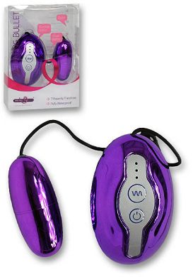 Waterproof Vibrating Bullet lila