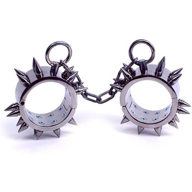 HardcoreDeLuxe Heavy Spiked Wrist Cuffs - Handfesseln